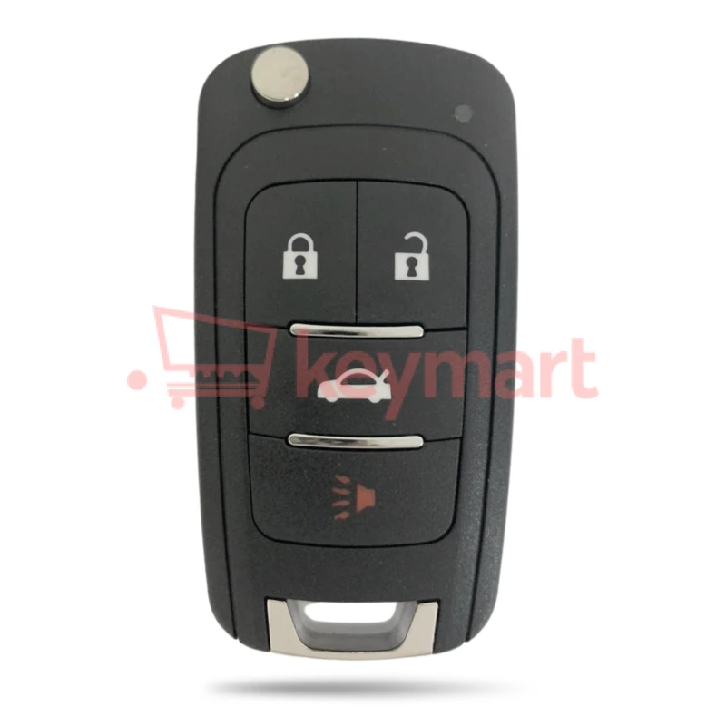 XKBU01 CONTROL REMOTO CHEVROLET 3 BOT + PANICO