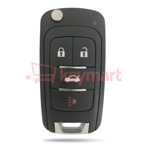 XKBU01 CONTROL REMOTO CHEVROLET 3 BOT + PANICO