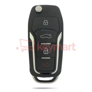 XKFO01 CONTROL REMOTO FORD 3 BOT + PANICO