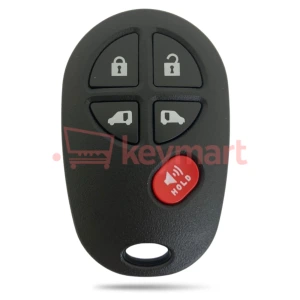 XKTO08 CONTROL REMOTO TOYOTA 4 BOT + PANICO