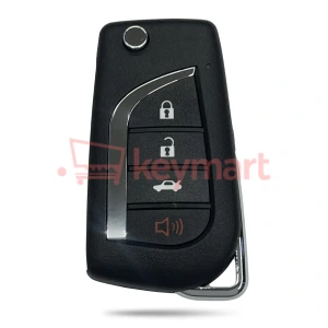 XKTO10 CONTROL REMOTO TOYOTA 3 BOT + PANICO