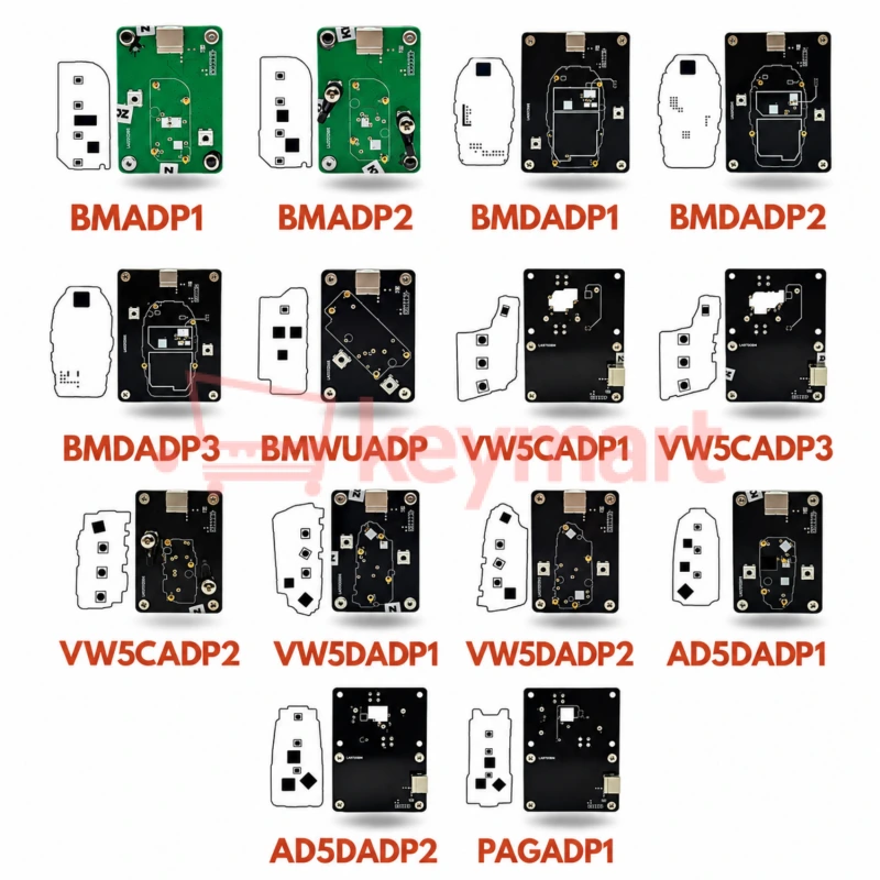 KIT DE ADAPTADORES 5C/5D/BDC3 + MLBTOOL + OBD