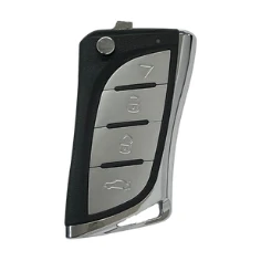 B24-4 · Control estilo Lexus metálico 4 botones para KD900