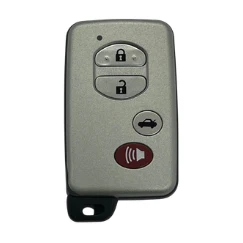 TDB03-4-S · Control remoto estilo Toyota antiguo satinado 4 botones